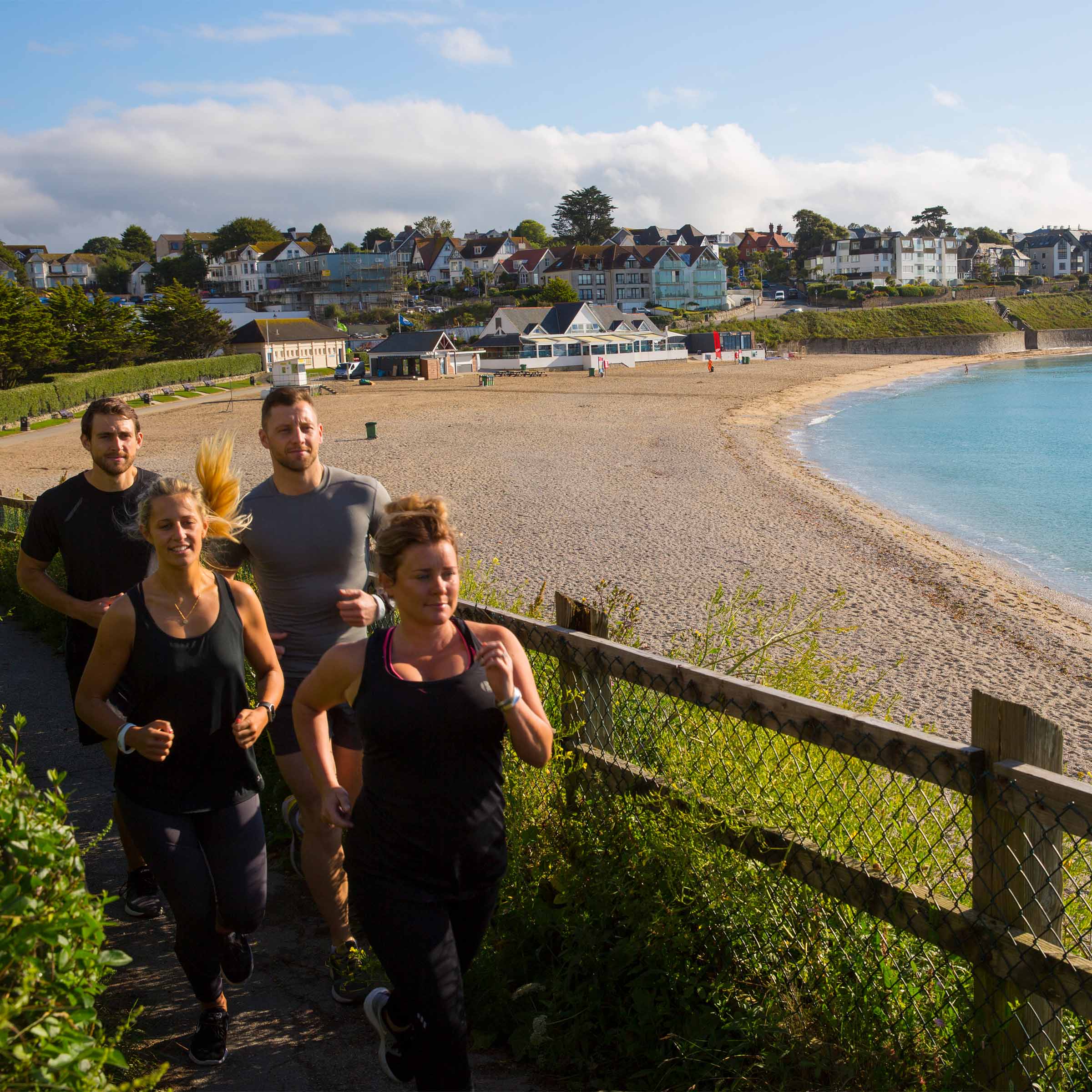Gylly Beach Running Route