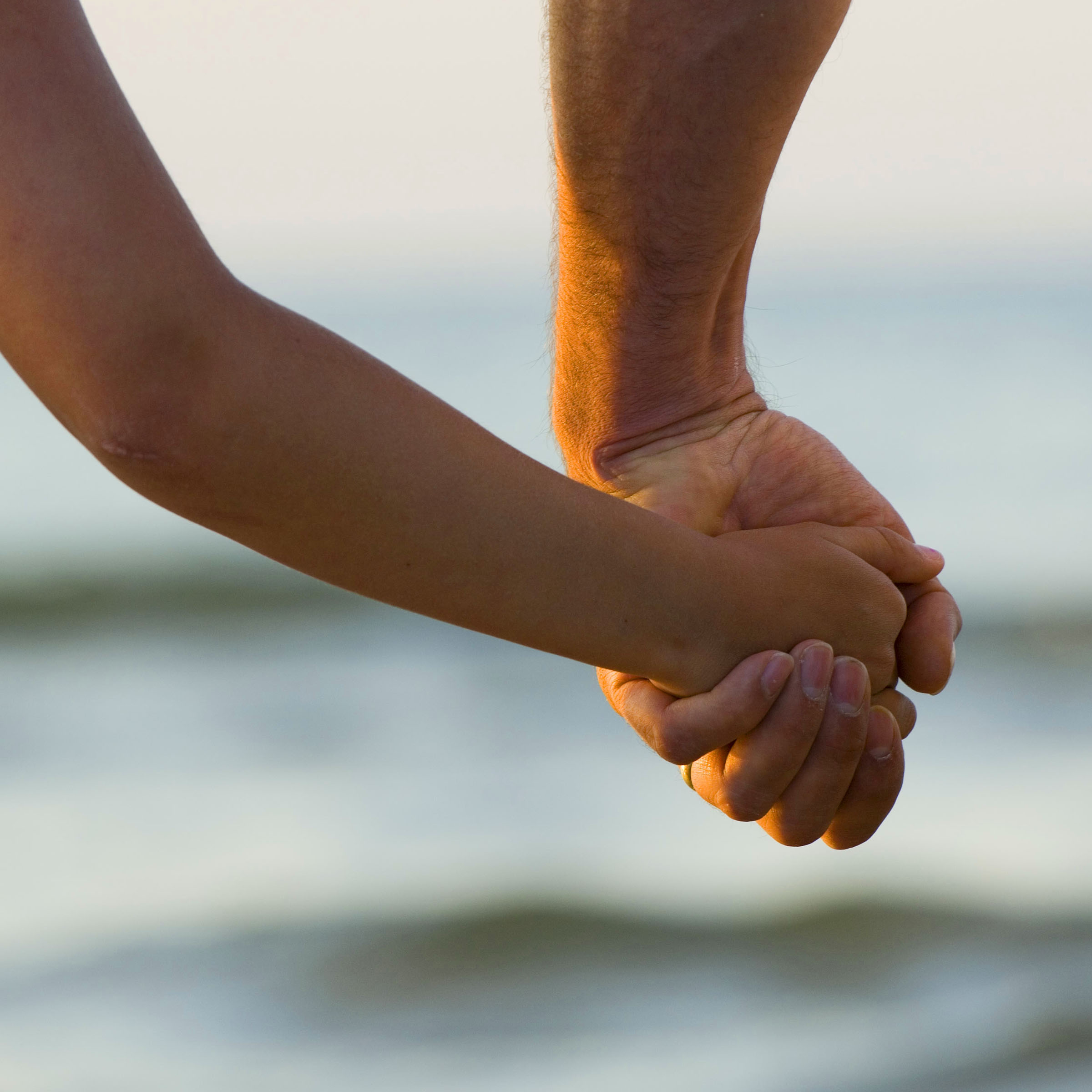 Gylly Beach Couple Hands