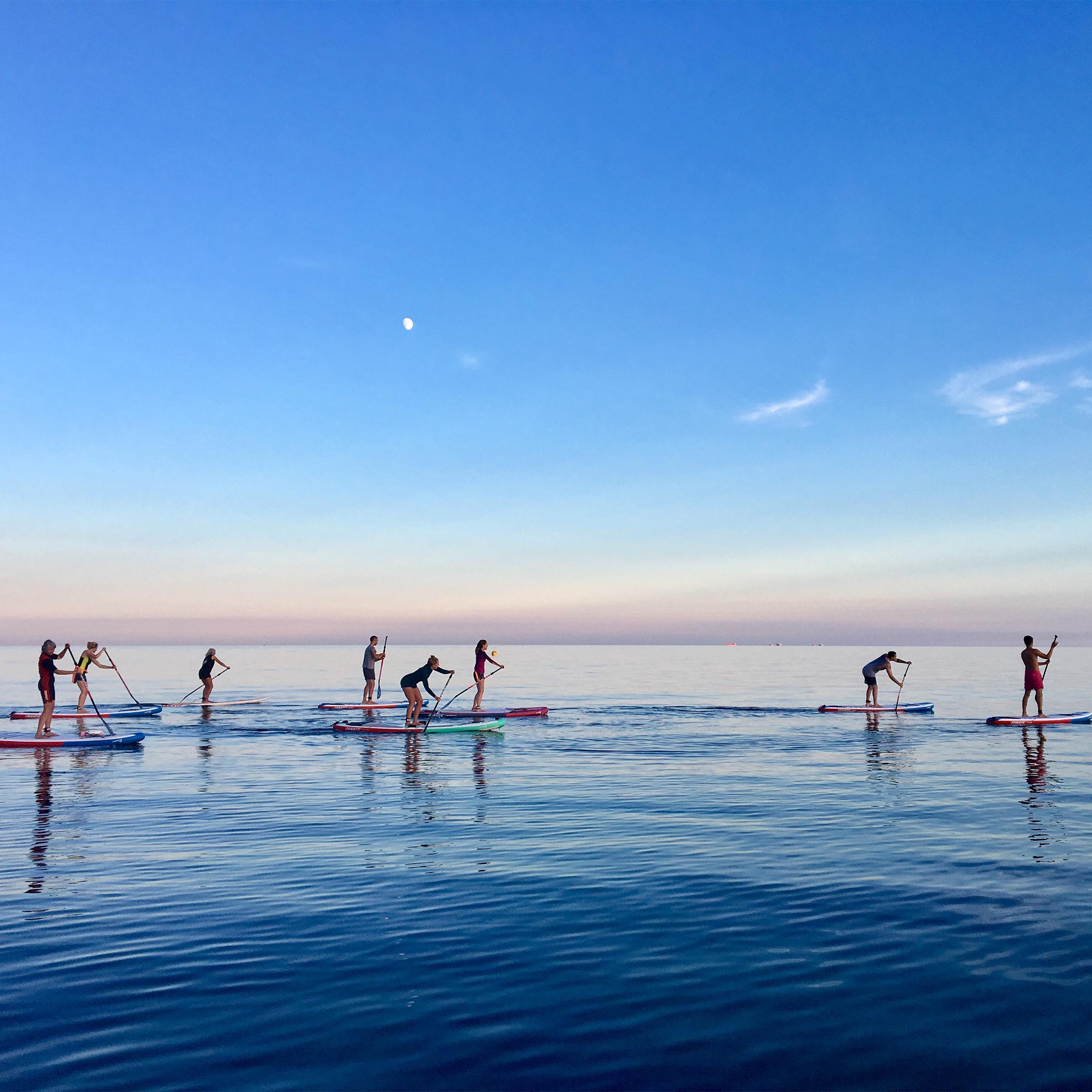 Watersports activities Paddleboarding